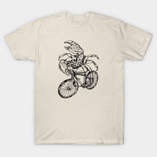 SEEMBO Crab Cycling Bicycle Bicycling Cyclist Biking Bike T-Shirt